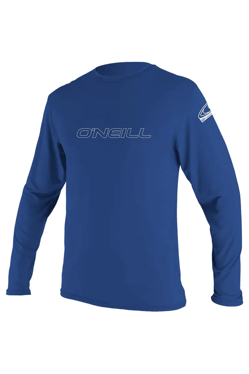 O'Neill Basic Skins UPF 50  Long Sleeve Men's Sun Shirt – Lightweight, Breathable & Sun Protection for Outdoor Adventures