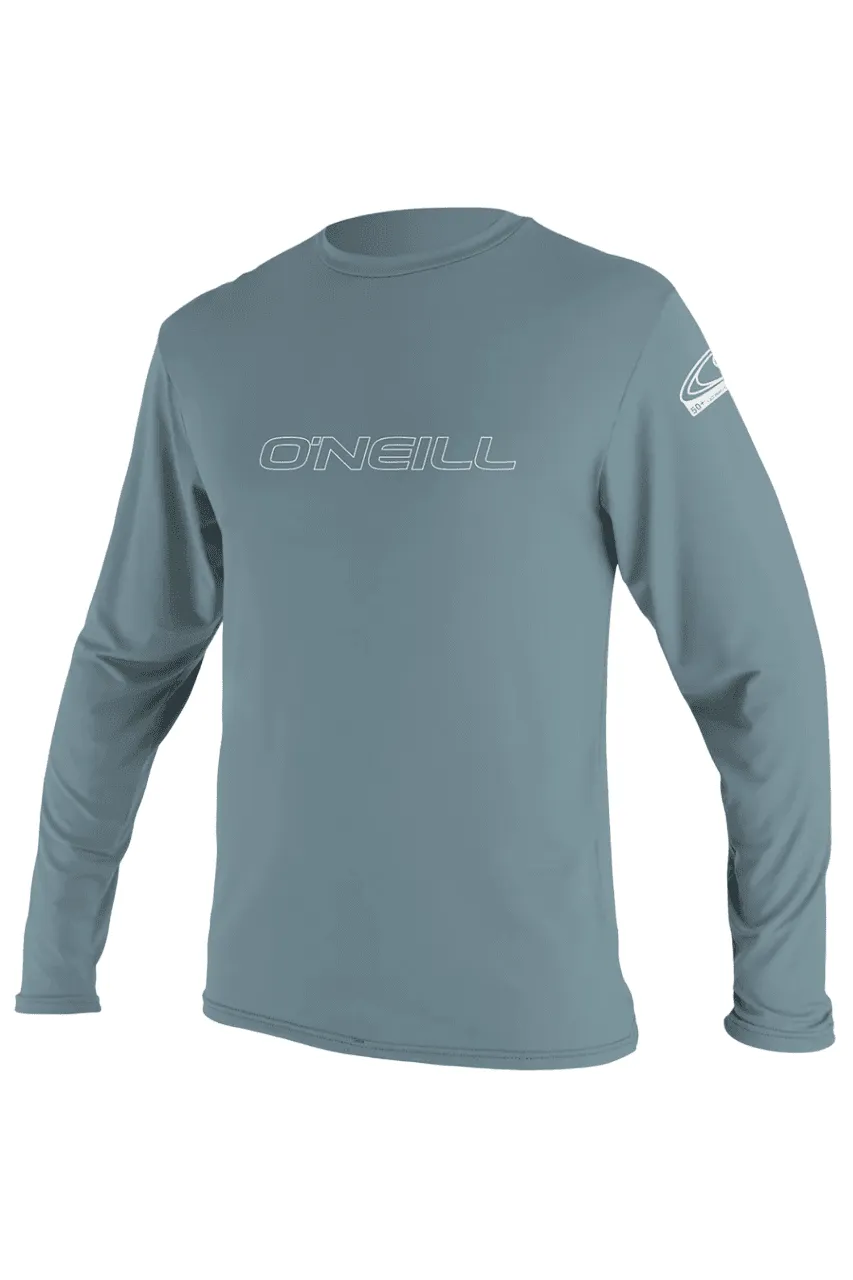 O'Neill Basic Skins UPF 50  Long Sleeve Men's Sun Shirt – Lightweight, Breathable & Sun Protection for Outdoor Adventures