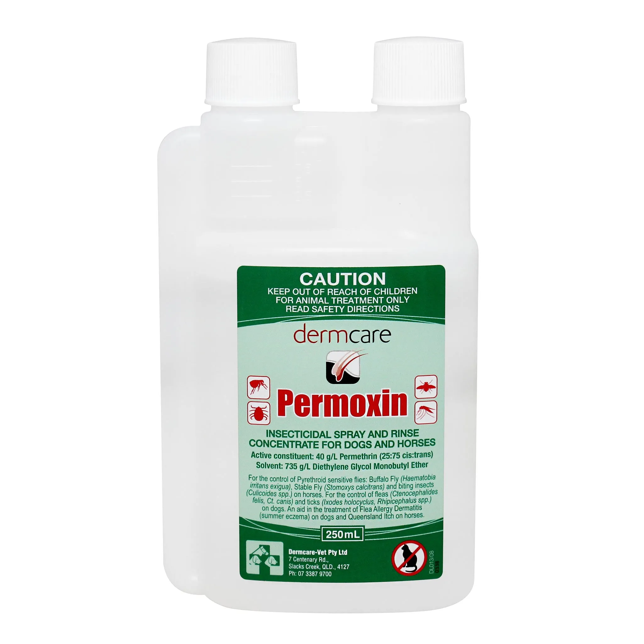 Permoxin Insecticidal Spray & Rinse Concentrate for Dogs & Horses