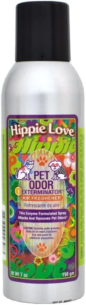 Pet Odor Exterminator Hippie Love Spray (7 oz)