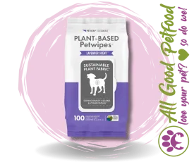 Petkin Plant Based Wipes Lavender 100pk