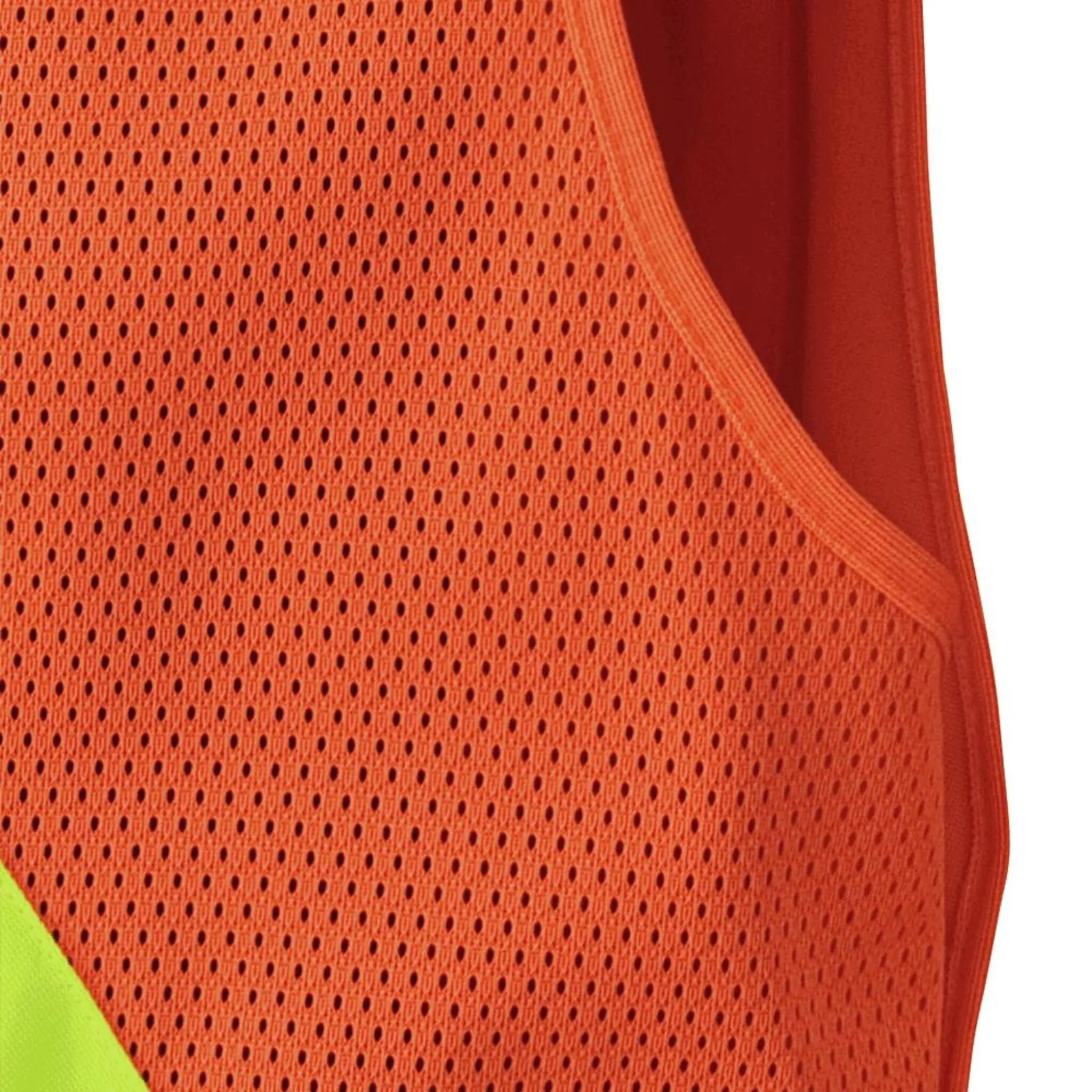 Pioneer Men's Hi Vis Traffic Safety Vest - CSA Certified, Tricot Poly, Zip-Front, Mesh Back, Tear-Away, Reflective Tape, 4 Pockets | Sizes S-5XL