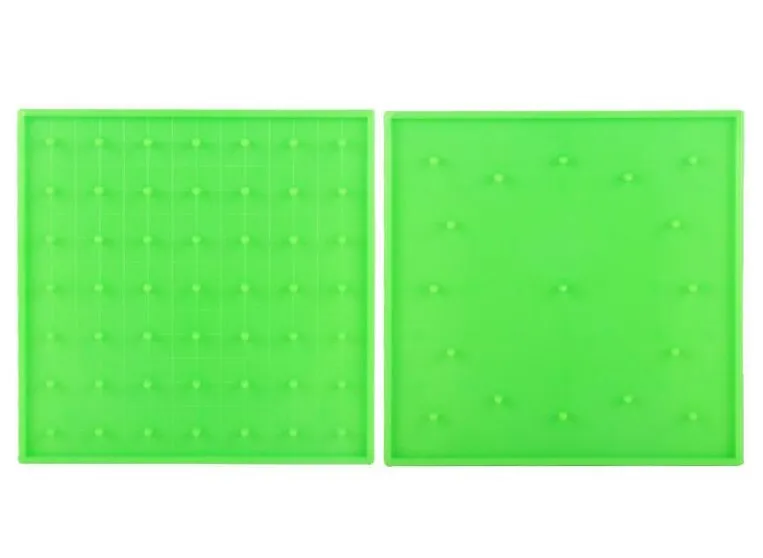 Plastic Nail Plate Primary Mathematics Tool