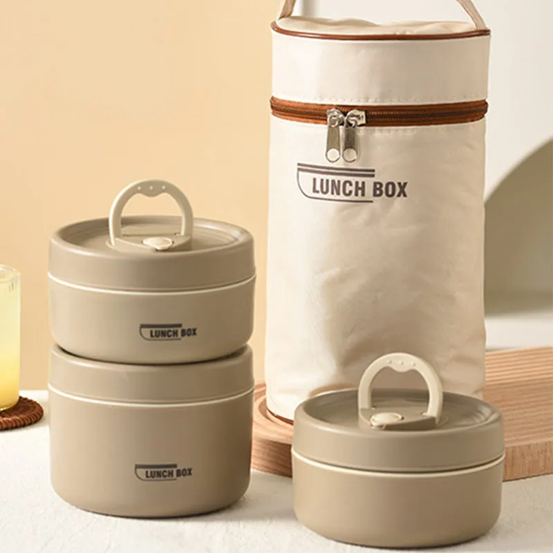 Portable Insulated Food Lunch Container Set