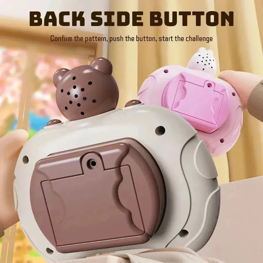 Quick Push Bubble Fidget Game Handle Toys for Boys Girls Anti-Stress Toys with LED Game Machine Electronic Relieve Stress Toys