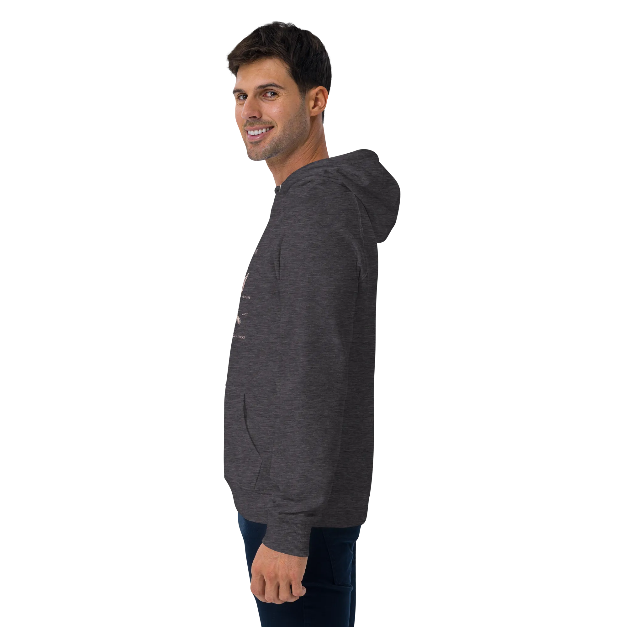 "ANATOMY OF A SPHYNX" UNISEX ECO HOODIE