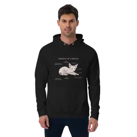 "ANATOMY OF A SPHYNX" UNISEX ECO HOODIE