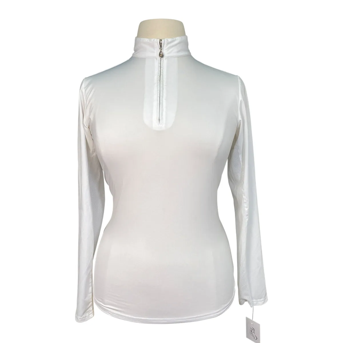 SanSoleil Sun Shirt in White - Women's Large