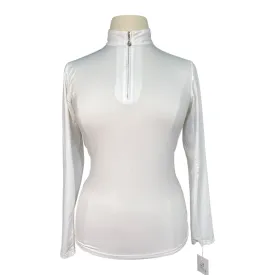 SanSoleil Sun Shirt in White - Women's Large