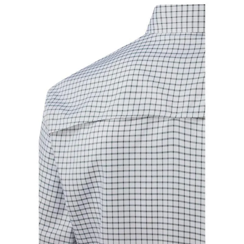 Schoffel Findhorn Technical Mens Fishing Shirt - Dark Olive Check