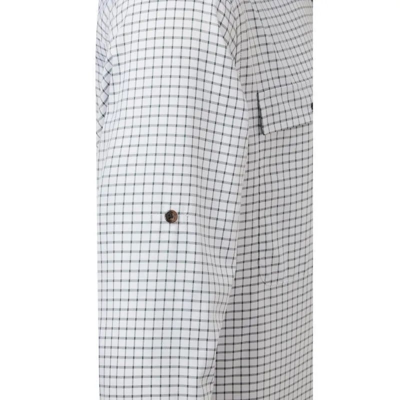 Schoffel Findhorn Technical Mens Fishing Shirt - Dark Olive Check