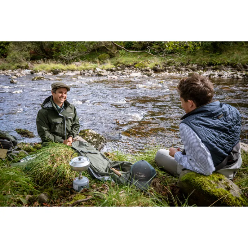 Schoffel Findhorn Technical Mens Fishing Shirt - Dark Olive Check