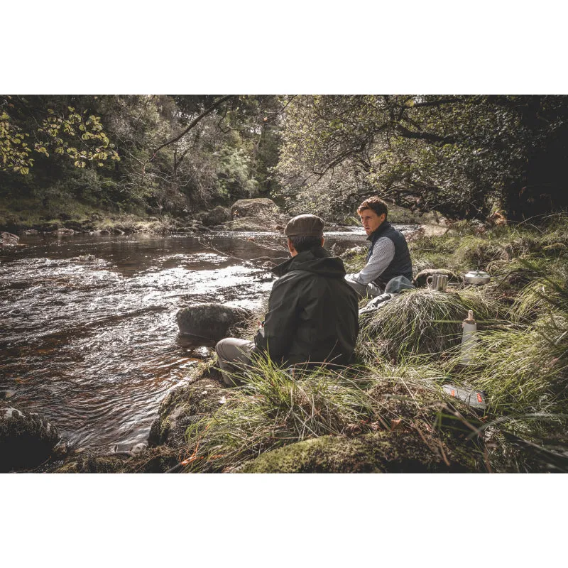 Schoffel Findhorn Technical Mens Fishing Shirt - Dark Olive Check