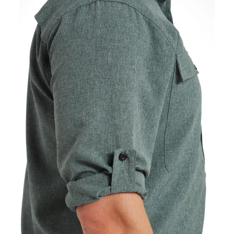 Schoffel Findhorn Technical Mens Fishing Shirt - Dark Olive