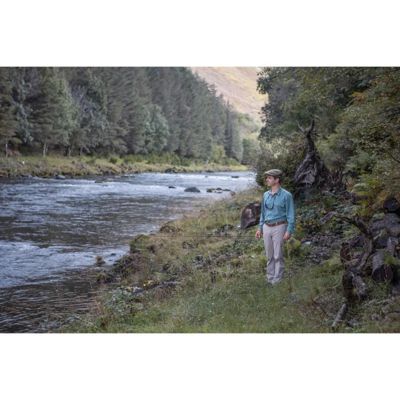 Schoffel Findhorn Technical Mens Fishing Shirt - Dark Olive