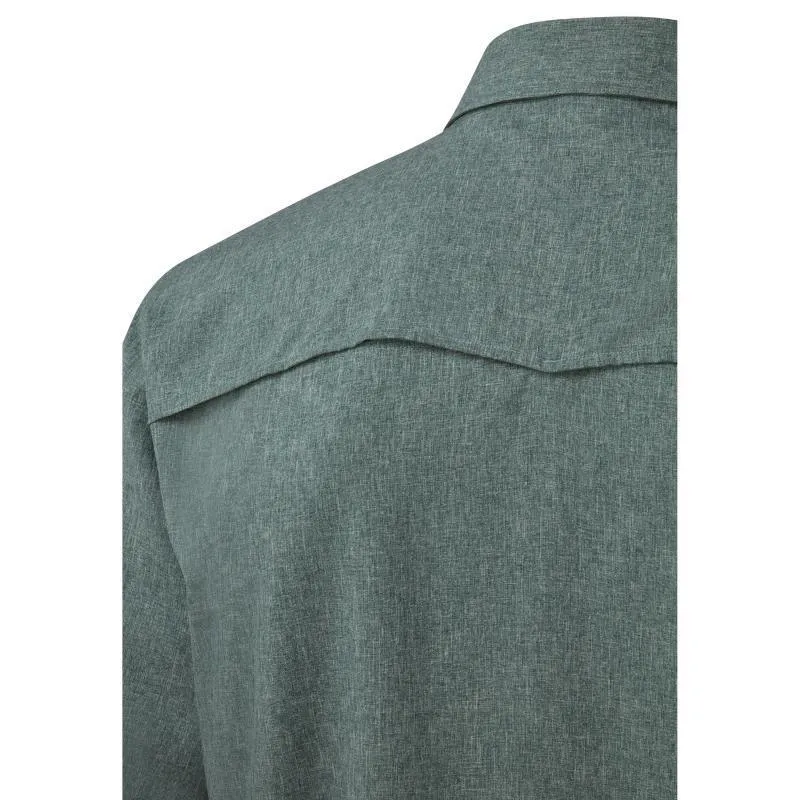 Schoffel Findhorn Technical Mens Fishing Shirt - Dark Olive