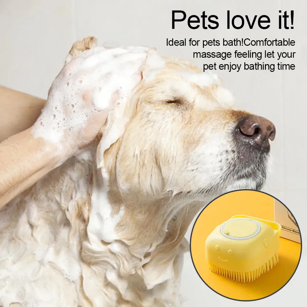 Silicone Pet Spa Brush