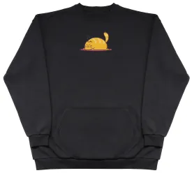 Sleeping Cat - Huge Oversized Hoodless Hoodie