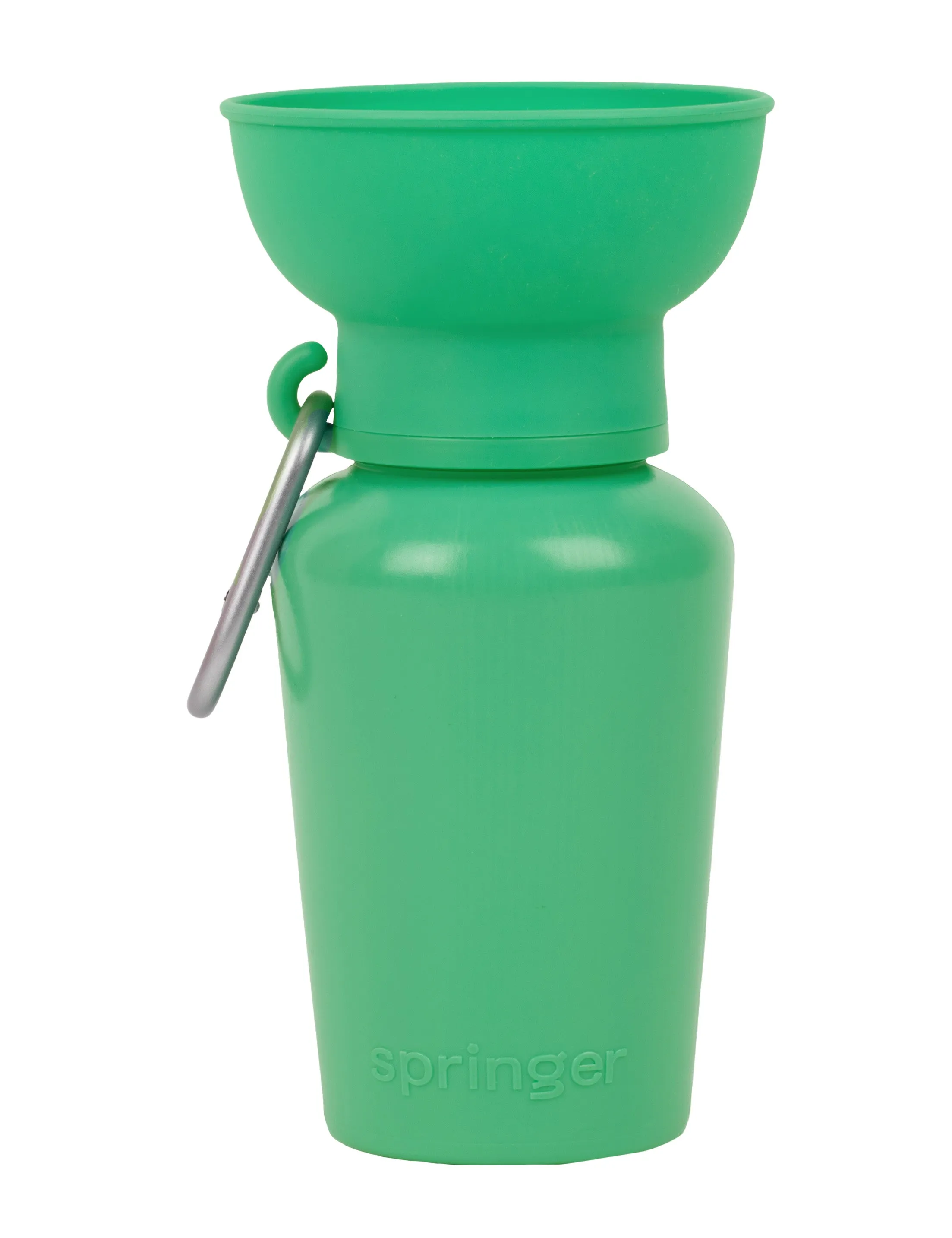 Springer Pets Flip Dog Travel Bottle Springer Green 590ml