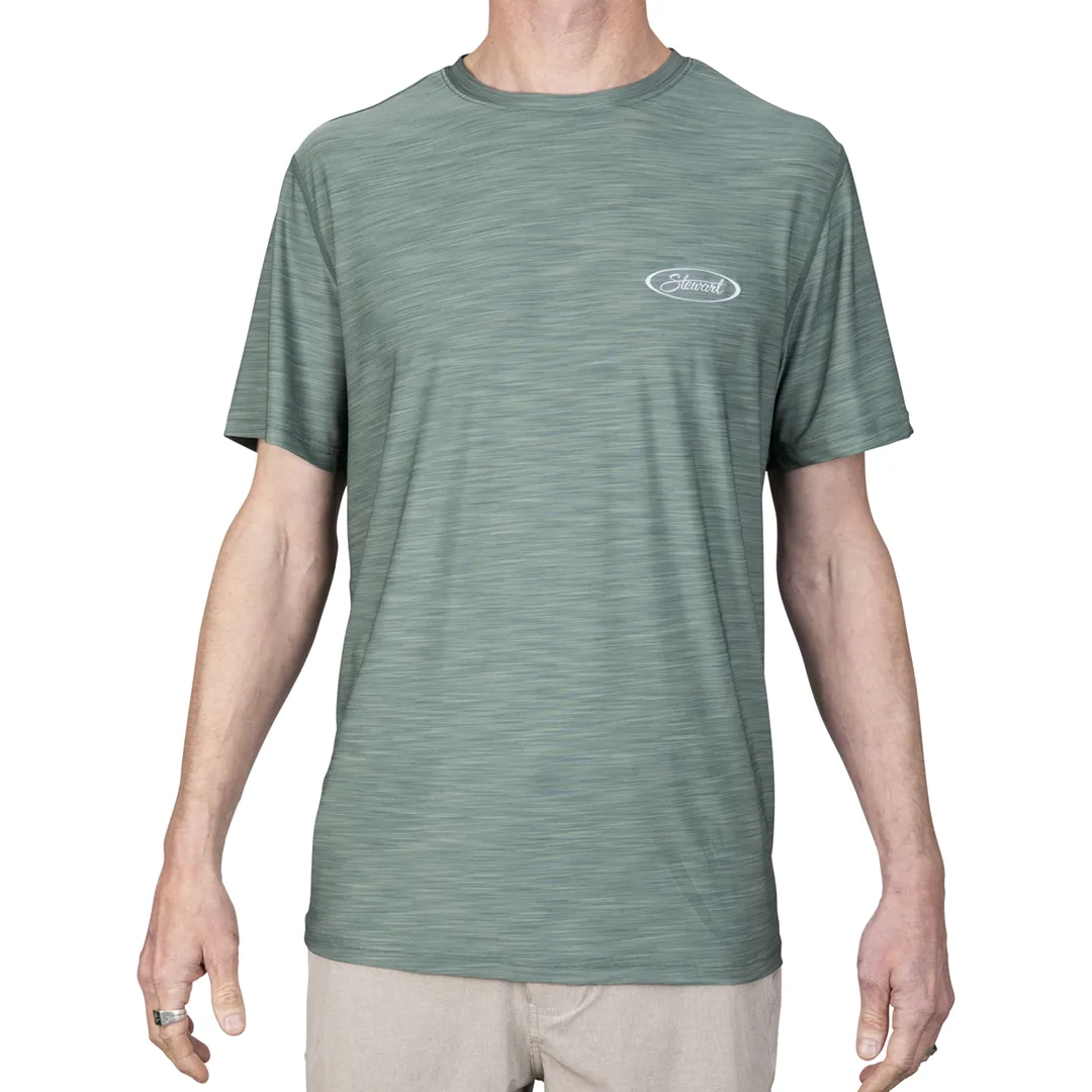 STEWART MEN'S SESSIONS S/S UV SHIRT