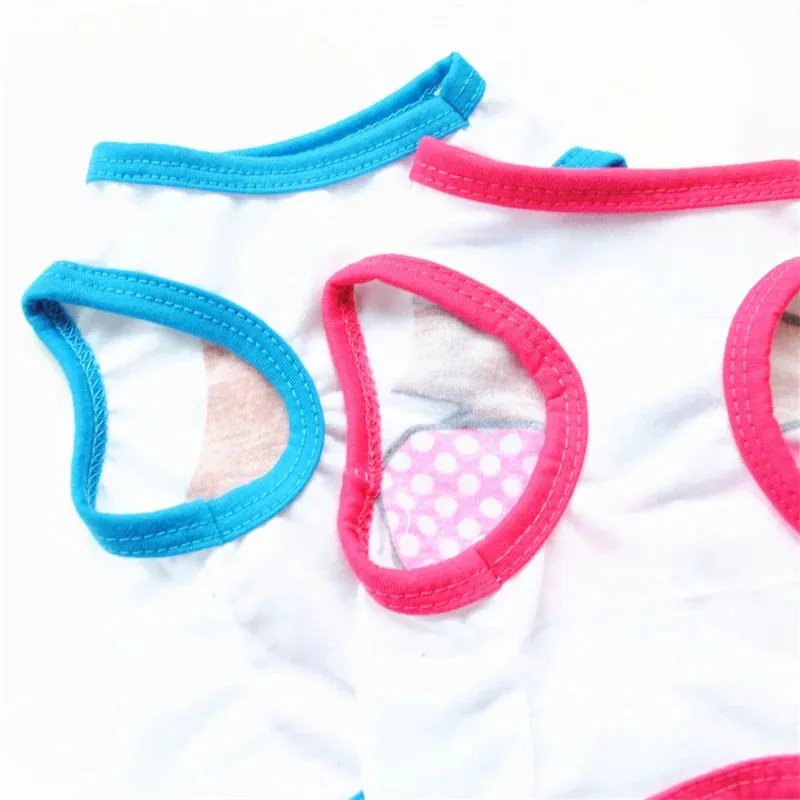 Summer Pet Clothing for Cats | 100% Cotton Cat and Puppy Vest | Cool Breathable Print Sphynx Cat Clothes | Kitten Pajamas | Ropa para Gatos | Alo Trendy