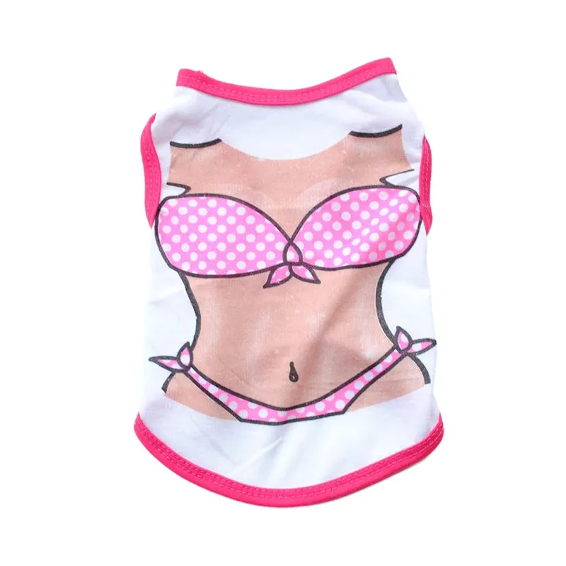 Summer Pet Clothing for Cats | 100% Cotton Cat and Puppy Vest | Cool Breathable Print Sphynx Cat Clothes | Kitten Pajamas | Ropa para Gatos | Alo Trendy