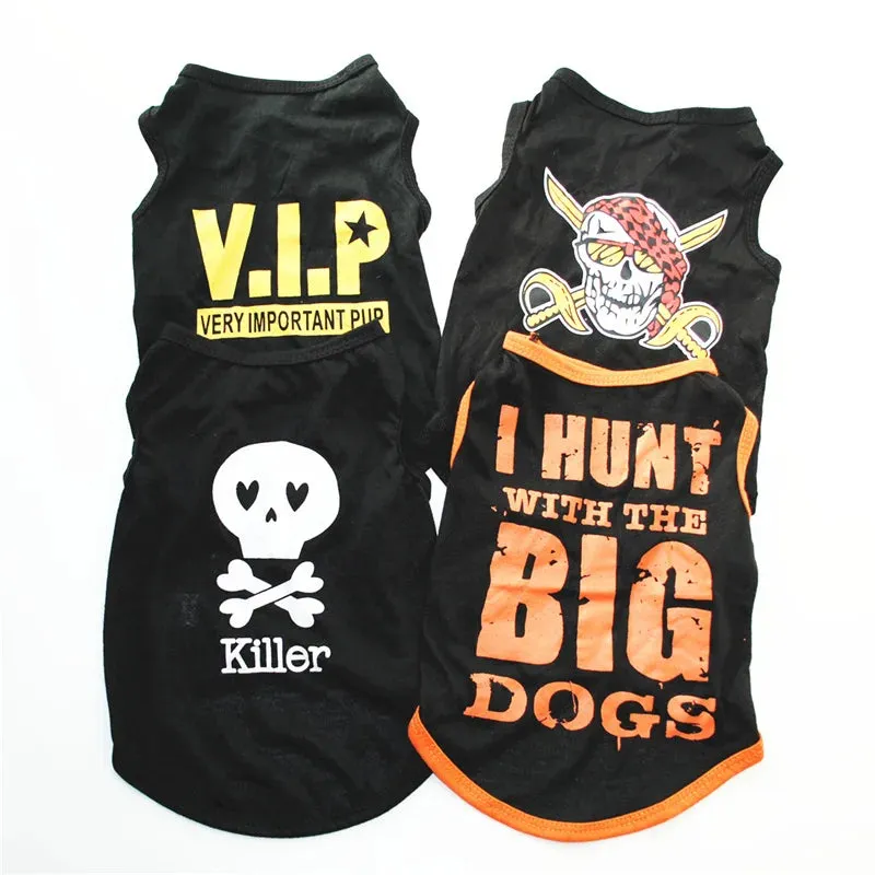 Summer Pet Clothing for Cats | 100% Cotton Cat and Puppy Vest | Cool Breathable Print Sphynx Cat Clothes | Kitten Pajamas | Ropa para Gatos | Alo Trendy