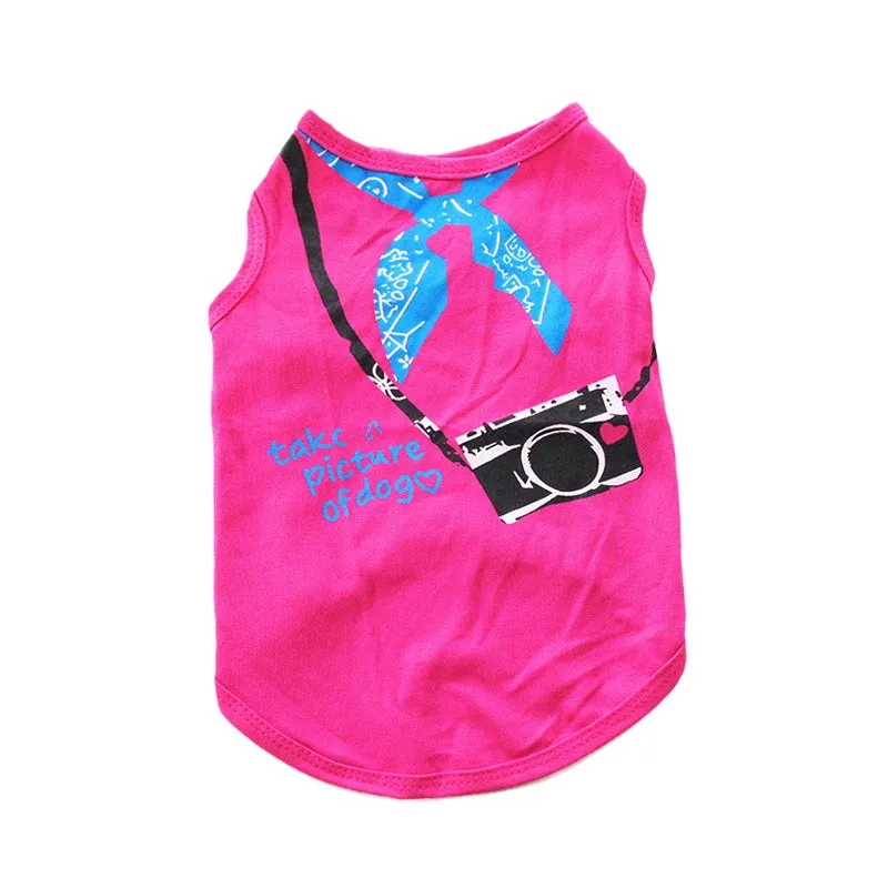Summer Pet Clothing for Cats | 100% Cotton Cat and Puppy Vest | Cool Breathable Print Sphynx Cat Clothes | Kitten Pajamas | Ropa para Gatos | Alo Trendy