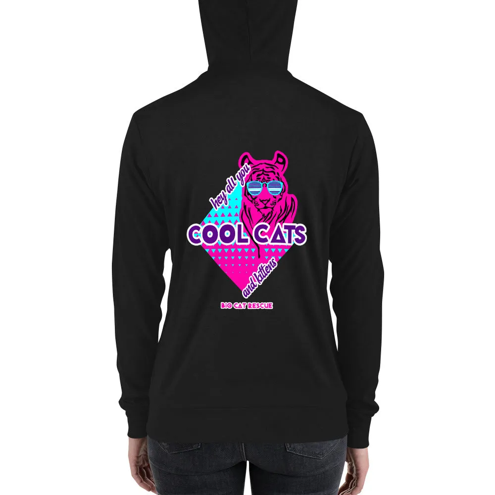 Sweatshirt - Hey All You Cool Cats & Kittens Zip Up Hoodie