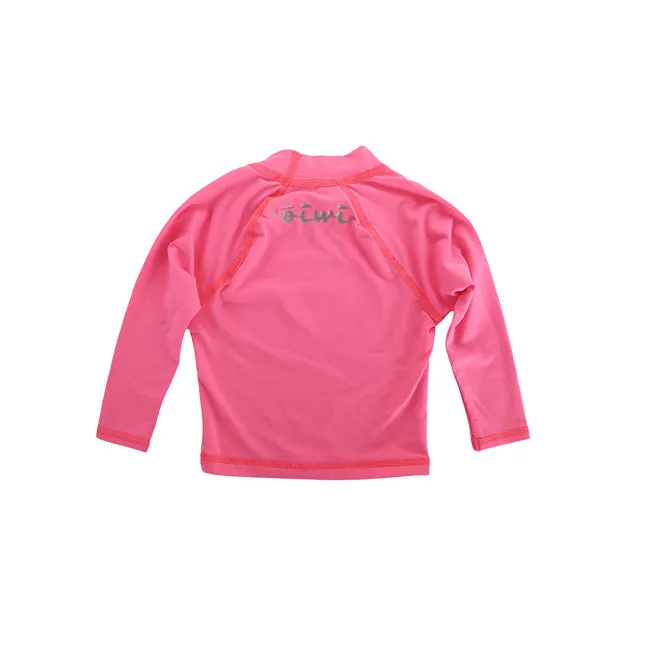 Tiare Blossom Baby UPF 50  Shirt in Pink