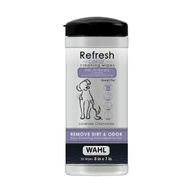 Wahl Dog Refresh Cleaning Wipes
